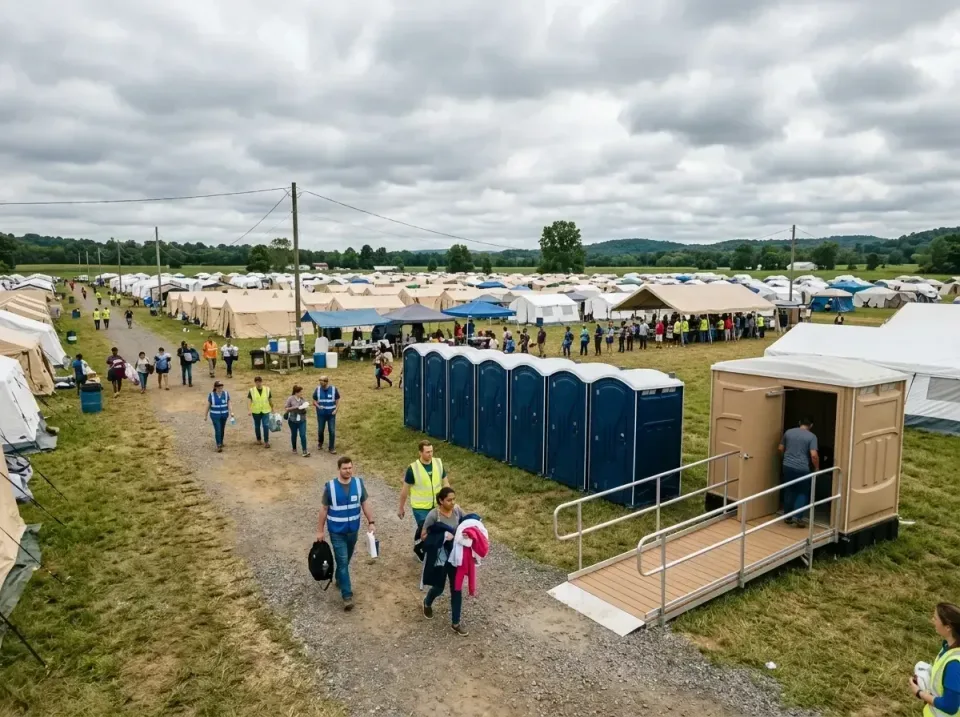 disaster-relief-camp-restrooms-010 — frequently asked questions, Dumpster & Portable Bathrooms Rental in Charles City, IA